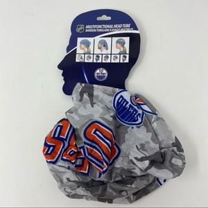 NHL Edmonton Oilers facecover  gaiter headtube